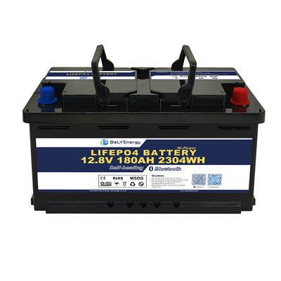 Une batterie LiFePO4 rechargeable de 12V180Ah pour camping-car