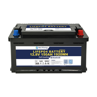 Longue durée de vie Batterie haute performance sans entretien H8 DIN 12V LiFePo4 pour caravane