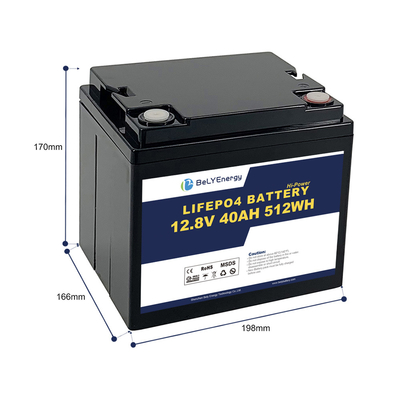 acheter Bely Energy 12V 40AH LiFePo4 batterie légère pour UPS / EV / yacht online manufacture