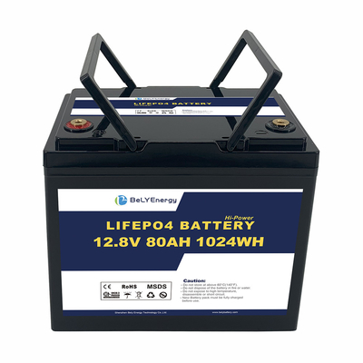 acheter Inbuit BMS 12V 80AH Lifepo4 batterie pour électronique de consommation médicale Système d'énergie solaire online manufacture