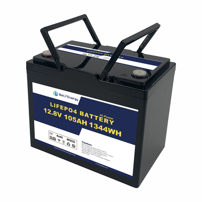 acheter Rechargeable 105AH 12V LiFePo4 batterie pour le système d'énergie solaire online manufacture