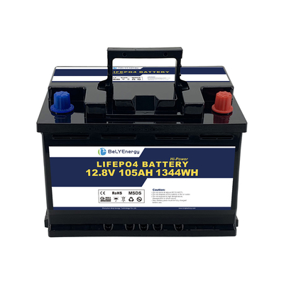 acheter Batterie au lithium rechargeable à cycle profond 12v 105ah pour le système solaire de stockage d'énergie online manufacture
