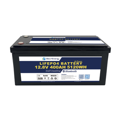 acheter IP65 boîtier 12,8V batterie au lithium RV 400Ah M8 terminal faible auto-décharge 3% par mois online manufacture