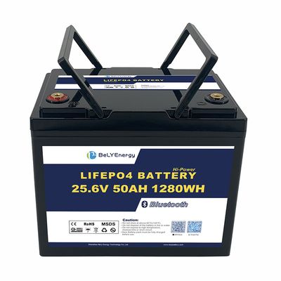 acheter Une batterie Lifepo4 à haute performance de 25,6 V 50 Ah pour outils et appareils électriques online manufacture