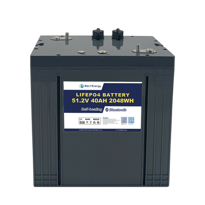 acheter Batterie de golf LiFePO4 48V 40AH avec auto-chauffage et communication, classe de protection IP65 online manufacture