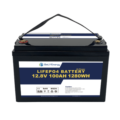 acheter Batterie LiFePo4 12V 100AH Capacité Smart BMS et remplacement facile online manufacture