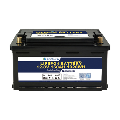 acheter Bely Energy Piles au lithium-ion 12V150AH Piles au lithium-ion de secours pour véhicules tout-terrain online manufacture