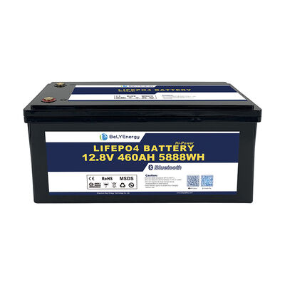 acheter LiFePO4 12V460Ah M8 Type de borne Bluetooth Batterie au lithium 3,5V Cellules d'équilibrage Voltage 100A Courant de charge continue pour les applications online manufacture