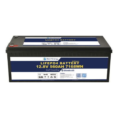 acheter 12V LiFePo4 Batterie 560AH Capacité nominale Plage de température de 10 à 45 degrés Celsius Conçue pour l'alimentation électrique online manufacture