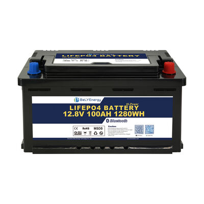 acheter Cycles≥3000 à 25℃ Batterie LiFePo4 12V Borne SAE M8 Solution d'alimentation pour applications marines et véhicules récréatifs online manufacture