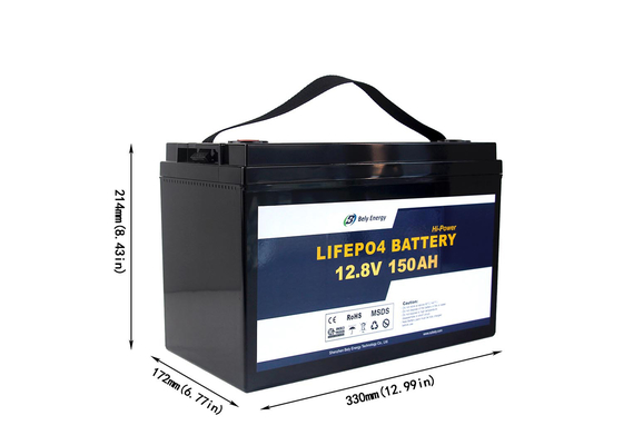 acheter Batterie LiFePO4 rechargeable de la CE MSDS 12V 150AH pour le chariot de golf online manufacture