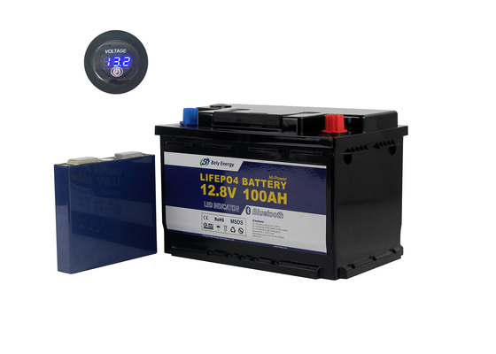 acheter Paquet de batterie de Marine Lithium Battery 100Ah 12V Lifepo4 de réverbère avec l'affichage online manufacture