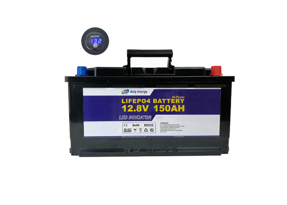 acheter Support adapté aux besoins du client de batterie au lithium de chariot de golf de 12V 150Ah pour l'électronique domestique online manufacture