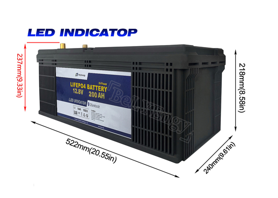 acheter batterie au lithium électrique de chariot à golf de la batterie au lithium de chariot de golf de 12V 200Ah LED online manufacture