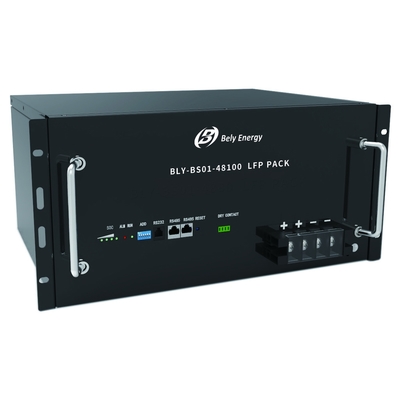 acheter Banque de batterie de télécom de la communication LiFePO4 de la BOÎTE RS485 48V 100Ah avec l'affichage à cristaux liquides online manufacture