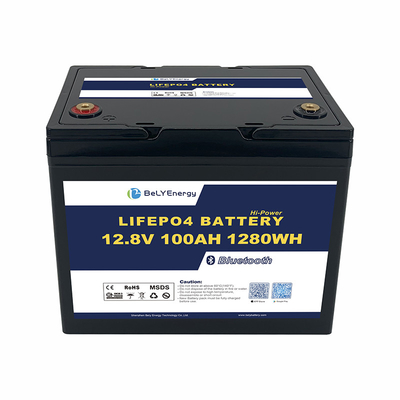 IP65 étanche à l'eau 3.5V Cellules équilibrant batterie au lithium 12V100Ah batterie solaire au lithium