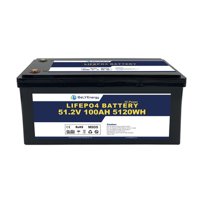 Stockage d'énergie à haute puissance 51.2V100Ah Batterie rechargeable pour le système d'énergie domestique