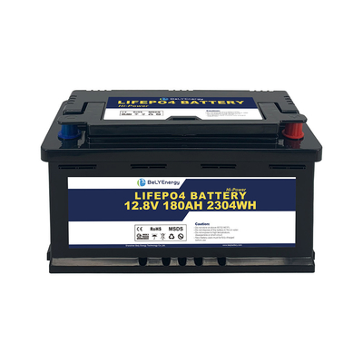 RV LiFePO4 Batterie pour le stockage d'énergie 12V 180AH version standard