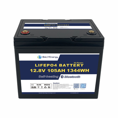 LiFePO4 batterie lithium-ion 12V 105AH avec BT et auto-chauffage