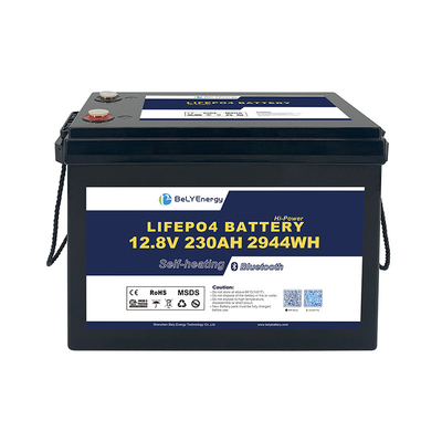 Applications polyvalentes Conception compacte Stabilité 12V 230Ah LiFePo4 Batterie pour camping-car marine