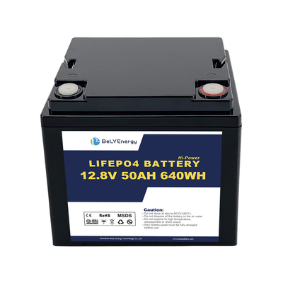 Batterie LiFePo4 de 12V 50AH avec Smart BMS