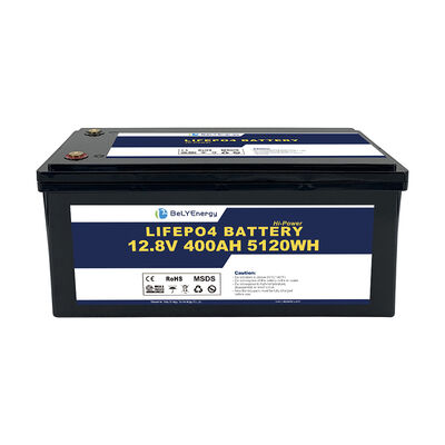 Efficacité 99% batterie au lithium RV 12,8 Volt Voltage nominal Autodécharge inférieure à 3% par mois et source d'alimentation pour RV