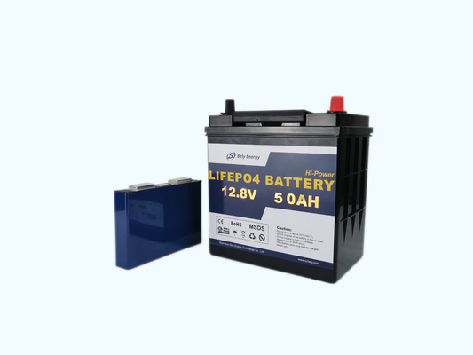 Cycle profond rechargeable Marine Battery For Trolling Motor de 4S1P 640WH 12V 50AH