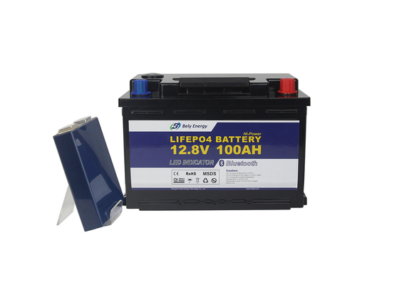 12 lithium Ion Battery For Motorhome de basse température de volt 100Ah