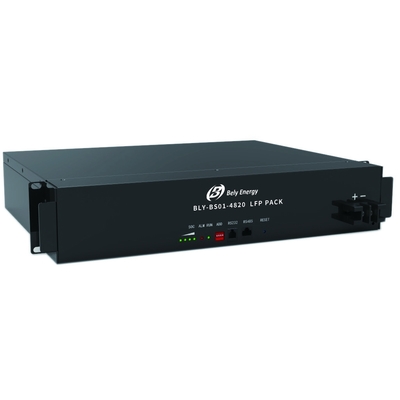 RS485 banque de batterie de télécom de la communication LiFePO4 48V 20Ah avec des indicateurs de LED