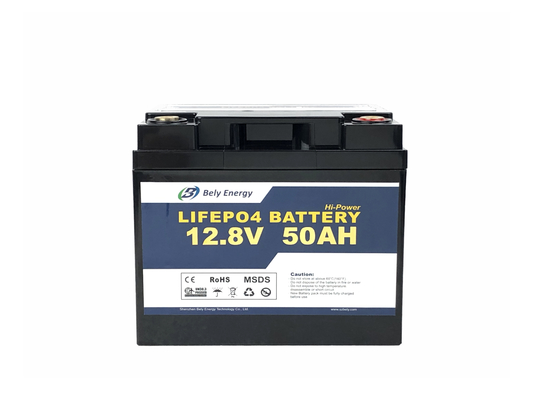 Température de batterie au lithium du vélo 12V 50Ah du robot E basse