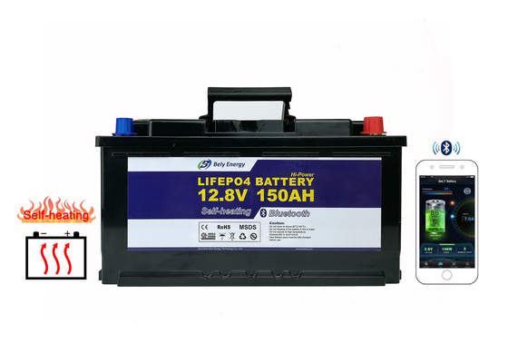 Batterie de Marine Lithium Battery 12V 150Ah LiFePO4 d'avions de GPS pour le rv