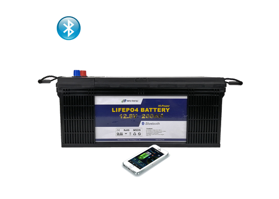 batterie profonde de cycle du fer Lifepo4 de lithium de 12v 200ah