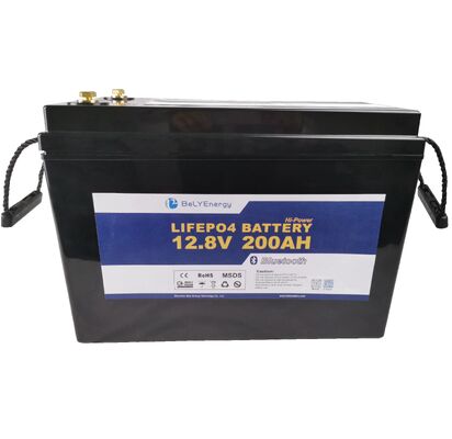 Batterie de BMS Controlled Safety 12V 200AH LiFePO4 avec Bluetooth en temps réel